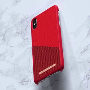 Nordic Elements Saeson Freja ümbris seadmele iPhone XS Max, punane