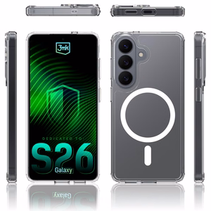 3mk Armor MagCase for Samsung Galaxy S26 Pro - läbipaistev