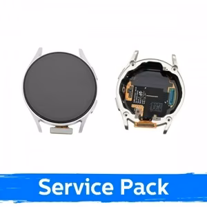 LCD ekraan ühilduv Samsung L310 Watch 7 44mm raamiga / Cream / (Service Pack)