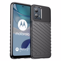 Thunder Ümbris ümbris jaoks Motorola Moto G53 silicone armor ümbris must