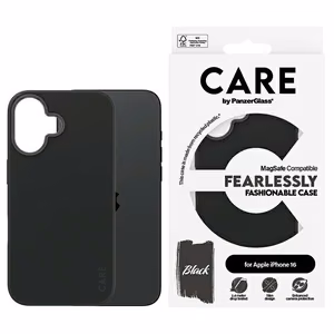 CARE by PanzerGlass Fashion Ümbris iPhone 16 6.1" must/must MagSafe 1377