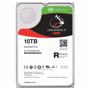 Seagate sisemine kõvaketas IronWolf Pro (ST10000NT001) – 10 TB, 7200 rpm, SATA