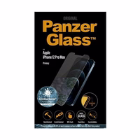 PanzerGlass Standard Super+ antibacterial privaatsus karastatud klaas jaoks iPhone 12 Pro Max