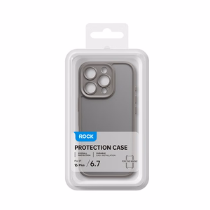 Rock Guard Touch Matte Series Ümbris jaoks Iphone 16 Pro sinine