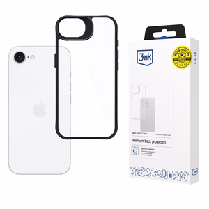 3mk Satin Armor Ümbris+ jaoks Apple iPhone 16e / SE 4 - läbipaistev