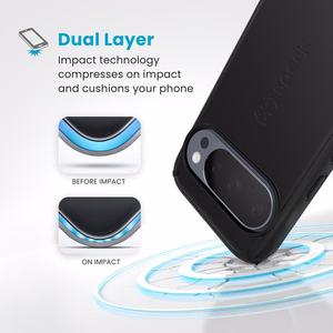 Speck ImpactHero Slim ümbris seadmele Google Pixel 10 / 10 Pro, must
