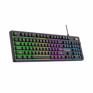 Wozinsky WKG-200 RGB Membrane Gaming Keyboard with Scroll Wheel - Must