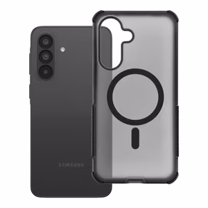 Чехол для Samsung A37 Forcell F-Protect BumperX Premium совместимый с MagSafe черный
