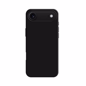 3mk Silicone Ümbris jaoks iPhone 17 Air - Must