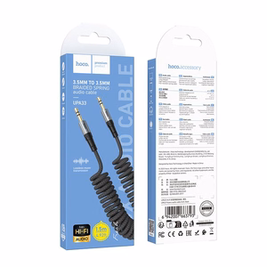 Kaabel AUX Jack 3,5 mm Jack 3,5 mm Hoco 1,5 m UPA33 must