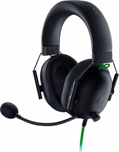 Razer Blackshark V2 X kõrvaklapid juhtmega peapael mängude mustad, rohelised