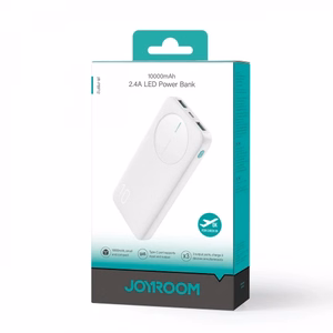 Akupank Joyroom JR-PBF12 valge 10000mAh (PD / QC3.0)