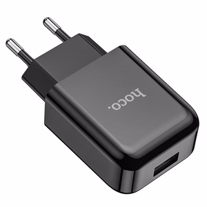 Phone Laadija Hoco USB A 2A 10W + Kaabel USB A to USB C N2 must