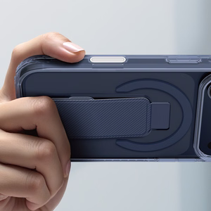 AmazingThing Titan Pro Holder Ümbris jaoks iPhone 17 Pro Max Compatible with MagSafe - Sinine