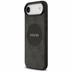 Guess 4G Circle Classic Logo MagSafe ümbris jaoks iPhone Air - must