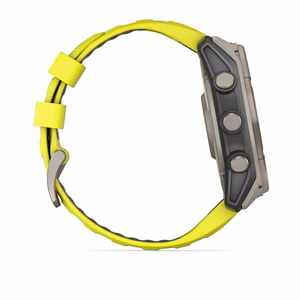 Nutikell Garmin Fenix 8 Sapphire Solar kollane