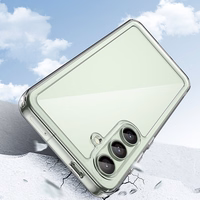 Outer Space Ümbris with Gel Frame jaoks Samsung Galaxy S24 FE - läbipaistev