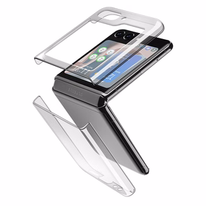 Cellularline Clear Case ümbris seadmele Samsung Galaxy Z Flip 5, läbipaistev