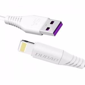 USB kaabel Dudao L2L valge Lightning 100cm (kuni 5A)