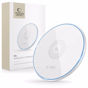 Tech-Protect QI15W-C1 induktiivne laadija 15W - valge
