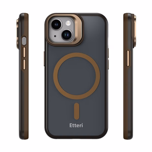 Чехол Etteri Morning Fog для iPhone 14 6,1" коричневый