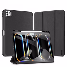 Phone Ümbris Dux Ducis "Domo" jaoks Apple iPad 10.9 (2022) / iPad 11 (2025) Must