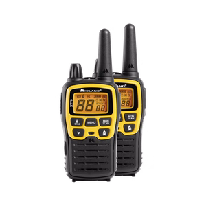 MIDLAND XT70 PMR-käsiraadiosaatjad kohvris