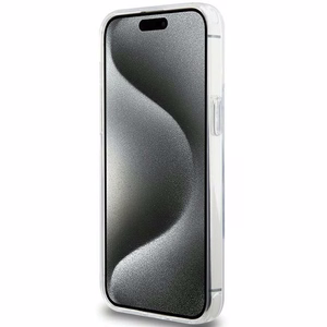 Karl Lagerfeld KLHMP15XHMRSKHH iPhone 15 Pro Max 6.7" белый/белый жёсткий чехол Ring Stand Karl Head MagSafe