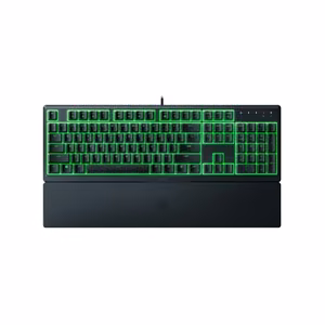 Razer Ornata V3 X – mänguriklaviatuur, juhtmega, US paigutus, vaiksed membraanlülitid, Chroma RGB, must