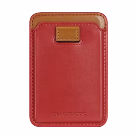 Dux Ducis "Magnetic Wallet" jaoks iPhone 12 (iPhone 13 / iPhone 14) Punane