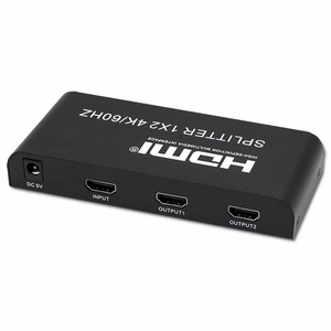 Qoltec 51797 aktiivne HDMI jagur 2 x HDMI 4K x 2K | 6Gb/s | 60Hz