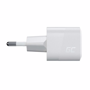 Green Cell PowerGaN 33W PD 3.0 QC 3.0 USB laadija 1× USB-C, valge