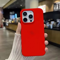 Phone Ümbris "Silicone Plastic Pack" Apple iPhone 12 Punane (in package)