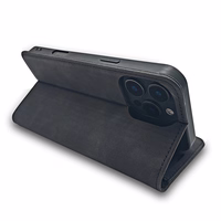 Nutikas Suede ümbris for Xiaomi Redmi A5 Global (173,45 x 79,35 x 8,45) must