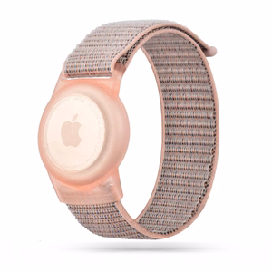 TECH-PROTECT NYLON KIDS APPLE AIRTAG ROOSA