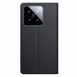 3mk Wallet Case for Xiaomi 14 Pro - Black