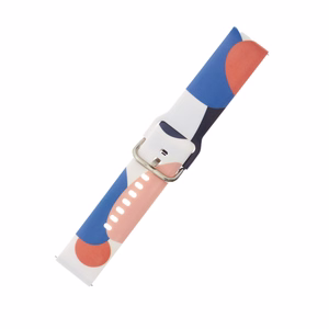 Strap Moro for Samsung Galaxy Watch 45 / 46 / 47 mm silicone bracelet watch band - pattern 10