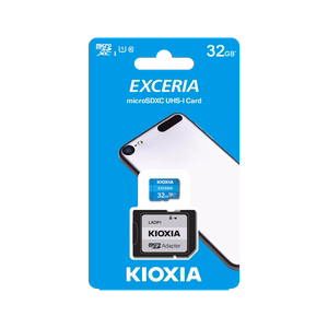 Kioxia microSD 32 GB UHS-I U1 mälukaart adapteriga