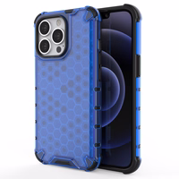 Honeycomb Case soomuskaitse TPU kaitsekattega iPhone 13 Pro sinine
