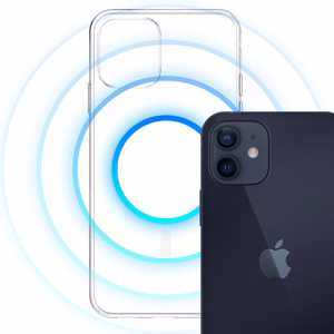 3mk Clear MagCase jaoks Apple iPhone 12/12 Pro - läbipaistev
