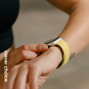 Crong Liquid rihm Apple Watch 38 / 40 / 41 / 42 mm, õlekollane