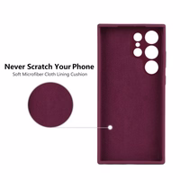 Phone Ümbris "TM Pure Silicone" jaoks Apple iPhone 13 Pro / Plum / (Blister)