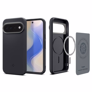 Spigen Nano Pop MagSafe ümbris mudelile Google Pixel 11 Pro XL, must ja hall