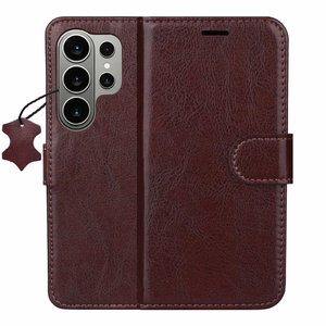 Smart Luxe nahast ümbris Samsung Galaxy S26 Ultra pruun