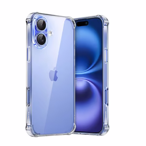 Чехол Ugreen Bright Cushion CA101 для iPhone 16 Plus — прозрачный