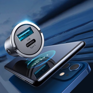 Автомобильное зарядное устройство Joyroom (C-A35) (1xUSB-C; 1xUSB; 4.8A 45W) чёрное