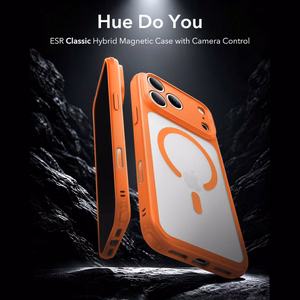 ESR Classic Hybrid MagSafe ümbris mudelitele iPhone 18 Pro / 17 Pro, oranž