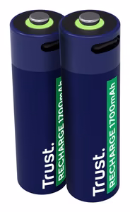 Trust 25584 - laetavad AA patareid, 2 tk