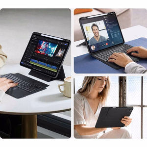 DUX DUCIS case DK foldable with Wireless Keyboard for iPad Pro 13 (2024) black