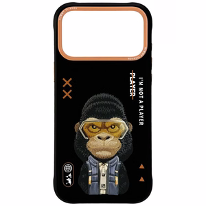 Nimmy Cool&Cute 2.0 Gorilla Ümbris jaoks iPhone 17 Pro - Must